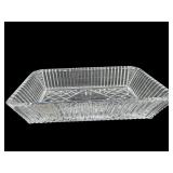 WATERFORD CRYSTAL RECTANGLE DISH
