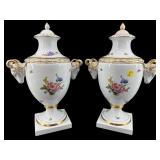 2 FORSTENBERG WEST GERMANY RAMS HEAD PORCELAIN