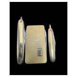 GOLD FILLED POCKET KNIVES & MONEY CLIP