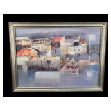 FRAMED LANDSCAPE PRINT BY ITALIAN PAINTER LIDO