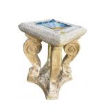 CONCRETE OUTDOOR PEDESTAL