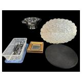 LOT OF MISC HOUSEHOLD DECORATIVE ITEMS