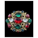 VINTAGE RHINESTONE 1950ï¿½S BROOCH PIN