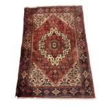 4'11 X 3'3 HANDMADE PERSIAN CARPET