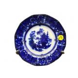 ANTIQUE FLOW BLUE PLATE