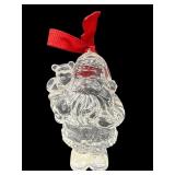 MARQUIS BY WATERFORD SANTA CLAUS CRYSTAL ORNAMENT