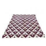 81x74.5 IN HANDMADE GEOMETRIC QUILT