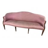 SHERATON INLAID MAHOGANY SOFA