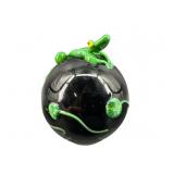 SIGNED CORREIA ART GLASS FROG PAPERWEIGHT