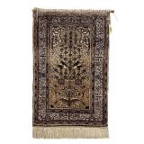 1 FT 9 IN X 1 FT 1 IN SILK PERSIAN HANDMADE