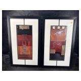 2 MODERN DESIGN PRINTS