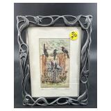 ARTIST SIGNED 9/50 WATERCOLOR 