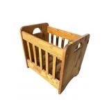 MISSION OAK HAND CRAFTED MAGAZINE RACK