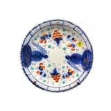 ANTIQUE GAUDY WELSH DESSERT PLATE