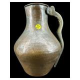 HEAVY ANTIQUE COPPER PITCHER