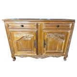 ITALIAN OAK DISTRESSED OVERSIZE SERVER
