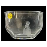 ORREFORS EDVIN OHRSTROM 'WISH ME TO THE MOON'