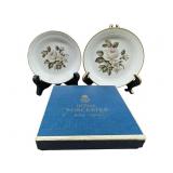ROYAL WORCESTER PLATES IN BOX