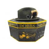 DOBBS NEW YORK HAT BOX WITH HAT