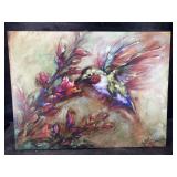 LARGE HUMMINGBIRD PRINT ON CANVAS