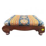 SMALL MAHOGANY STOOL