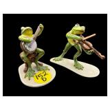 2 PC LOT HAGEN RENAKER SPECIALTIES FROGGIE