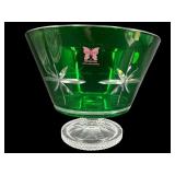 MARQUIS BY WATERFORD EMERALD GREEN COMPOTE