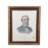 CURRIER AND IVES GENERAL ROBERT E LEE PRINT