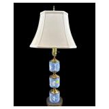 WEDGWOOD JASPERWARE FIGURAL TABLE LAMP
