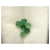1 CT EMERALD ROUND CUT LOOSE STONES