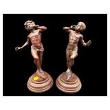 2 MAITLAND SMITH MERCURY AND FORTUNA BRONZE