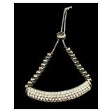 DESIGNER JOAN BOYCE BEADED CRYSTAL BRACELET;