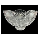 OLDER WATERFORD CRYSTAL SCALLOPED BOWL