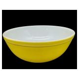 LARGE YELLOW PYREX MIXING BOWL
