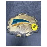 RAINTREE BUCKLE INC DOLPHIN BELT BUCKLE