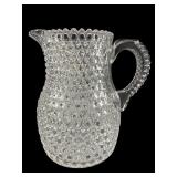 EAPG DIAMOND CUT PITCHER