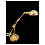 JAMIE YOUNG BRASS ADJUSTABLE MODERN DESK LAMP