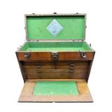OAK MACHINIST CHEST