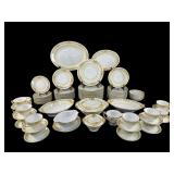 91 PC OF MEITO 'IRVING' HAND PAINTED CHINA