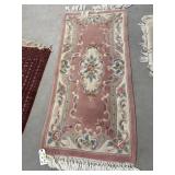 5'6 X 3'4 CHINESE WOOL FACE RUNNER