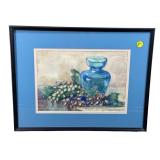 SIGNED C BARTHOLOMEW STILL LIFE WATERCOLOR