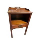 KINDEL SOLID CHERRY 1 DRAWER STAND