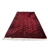 9 FT 1 IN X 5 FT 5 IN MACHINE MADE ROYAL BOKHARA