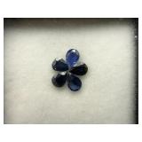 1 CT NATURAL BLUE SAPPHIRE STONES