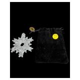 WATERFORD CRYSTAL WILD WINGS SNOWFLAKE CHRISTMAS