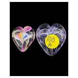 2 PC LOT OF STEVEN MASLACH CUNEO FURNACE ART