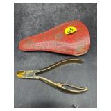 DARKO GERMANY BRASS KNIPPERS WITH CASE