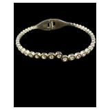 DESIGNER EMMA SKYE STAINLESS CRYSTAL CLAMPER