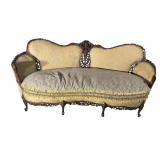 EJ VICTOR HEAVY CARVED SOFA