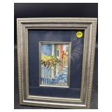 PLATT ELLIS CHARLESTON, SC WATERCOLOR IN FRAME